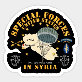 SOF - Special Forces in Syria Sticker